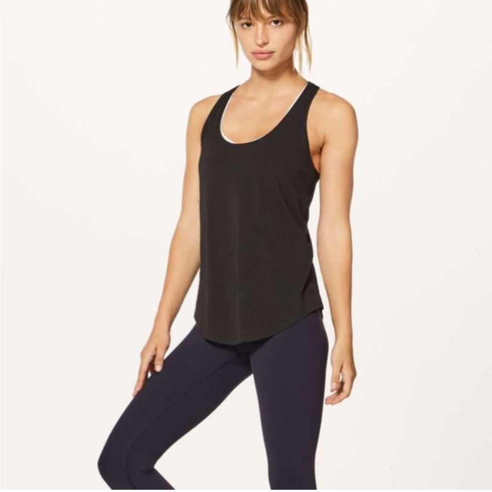 Lululemon Love Tank II Black size 4